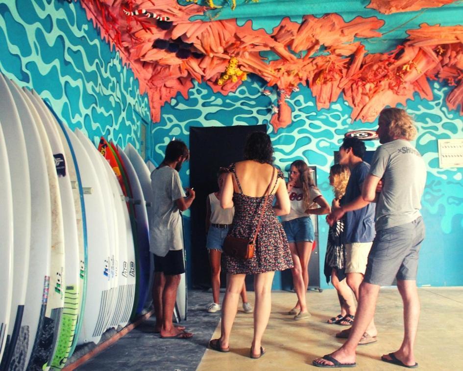 Cliff Surf House Hostel Santa Cruz  Exterior foto